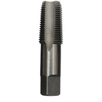 1/2"-14 NPT HSS 4 Flute Pipe Tap, Qualtech, DWT64008