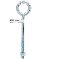 BOLT EYE W/NUT 1/2""X8"" (Pack of 5)