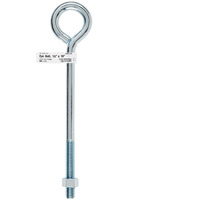 BOLT EYE W/NUT 1/2""X10"" (Pack of 5)