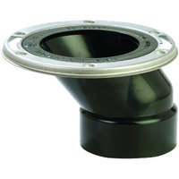 CLOSET FLANGE 3X4 ABS OS (Pack of 1)