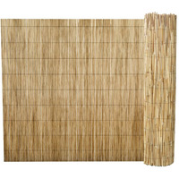 vidaXL Garden Reed Fence 196.9"x39.4"