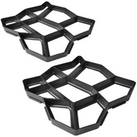 Pavement Mold for the Garden 16.5"x16.5"x1.6" Set of 2