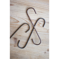 BAG OF TWELVE S-HOOKS SHORT