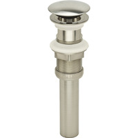DECO PUSH POPUP DRAIN BN (Pack of 1)