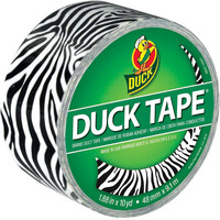 DUCT TAPE ZIG-ZAG ZEBRA (Pack of 1)