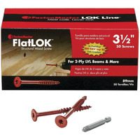 WOOD SCREW 3-1/2"L (Pack of 1)