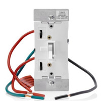 DIMMER SLIDE SWITCH WHT (Pack of 1)