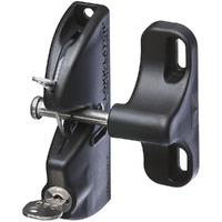 LATCH GATE LOCKABLE BLK (Pack of 1)