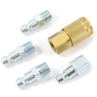 TRU-FLATE CPLR+PLG ST 5P (Pack of 1)