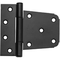 GATE HINGE MATTE BLACK (Pack of 1)