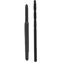 m1.6 X .35 HSS Plug Tap and matching 1.25mm HSS Drill Bit in plastic pouch.