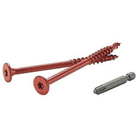 WOOD SCREW 4"L (Pack of 1)
