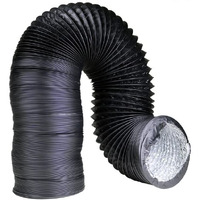 6'' Light Proof Black Ducting