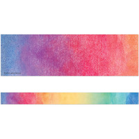 WATERCOLOR STRAIGHT BORDER TRIM