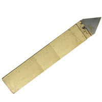DEWE-12C6 3/4" C6 Carbide-Tipped 60 Point Toolbit, DEWE-12C6