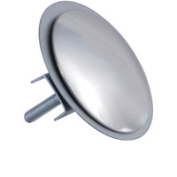 Kingston Brass SC1006 Faucet Hole Cover, 2" Diameter, Polished Nickel