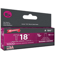 STAPLE T18 3/8"" (Pack of 5)