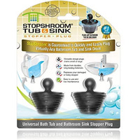 GRMT SINKSHRM PLUG BLK (Pack of 1)