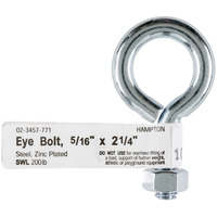 BOLT EYE W/NUT5/16""X2.25 (Pack of 10)