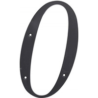 5028298 6"" BLK #1 NAILON 1PC Hillman 6 in. Black Plastic Nail-On Number 1 1 pc (Pack of 3)