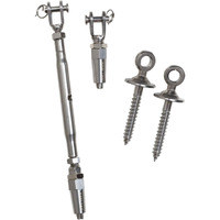 HARDWARE KIT SS SILVER (Pack of 1)