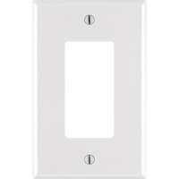 WALLPLAT1G GFCI DECOR WH (Pack of 20)