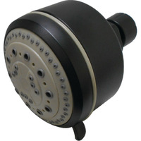 Kingston Brass KX8350 Vilbosch 4 in. 5-Function Showerhead, Matte Black