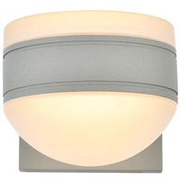 Raine Integrated LED wall sconce in silver