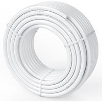 VEVOR PEX Pipe 3/4 Inch, 100 Feet Length PEX-B Flexible Pipe Tubing for Potable Water, Pex Water Lines for Hot/Cold Water & Easily Restore, Plumbing Applications with Free Cutter & Clamps ,White