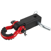 VEVOR 2" Trailer Shackle Hitch Receiver D-Ring Recovery for Truck Jeep 52900 lbs