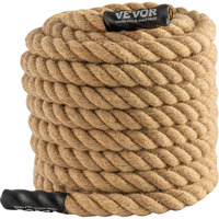 VEVOR 1"x50FT Gym Climbing Rope Fitness Strength Training Rope Home Exercise