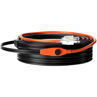 Pipe Heating Cable 60FT 7W/FT Heat Tape for Pipes with Built-in Thermostat