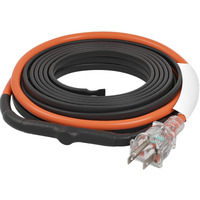 Self-Regulating Pipe Heating Cable 12FT 5W/FT Heat Tape with Thermostat