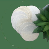 Natural Loofah Sponge Pads -5 pcs set(D0102HEYUMW.)