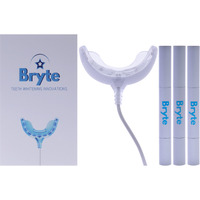 Wired Led Teeth Whitening Kit by Bryte for Unisex - 4 Pc 3 Teeth Whitening Gel Pens, Wired Smart Phone Whitening