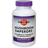 Mushroom Wisdom Mushroom Emperors, 120 Count