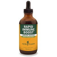 Herb Pharm Rapid Immune Boost Liquid Herbal Formula for Active Immune Support - 4 Ounce, Echinacea and Goldenseal, 4 Fl Oz