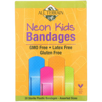All Terrain Bandage Kids Neon 20 Ct