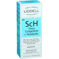 Liddell Homeopathic Sinus Congestion and Headache Spray, 1 Fluid Ounce