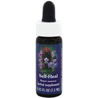 Flower Essence Services Quintessentials Self-Heal Supplement Dropper, 0.25 Fluid Ounce