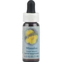 Flower Essence Services Supplement Dropper, Mimulus, 0.25 Ounce