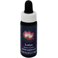 Flower Essence Services Supplement Dropper, Lotus, 0.25 Ounce