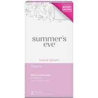 Summer's Eve Douche, Vaginal Douche for Women, Island Splash, 2 Units, 4.5 Oz Each, 1 Pack
