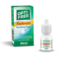 Opti-Free Replenish Rewetting Drops,10-mL,0.33 Fl Oz