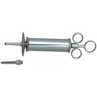 SYRINGE EAR 3OZ. CHROME GRAFCO