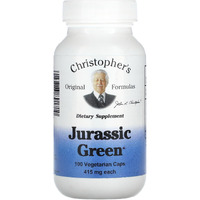 Christopher's Jurassic Green - 415 mg - 100 Vegetarian Capsules