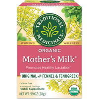 Traditional Medicinals Organic Mothers Milk Herbal Tea - 16 Tea Bags - case Of 6(D0102H5KEH2)