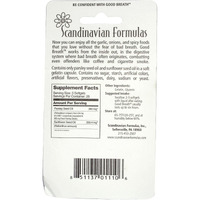 Scandinavian Formulas Good Breath Parsley+Sunflower 60 Softgels