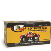 CONTRACTOR BAG BLK 33GAL (Pack of 1)