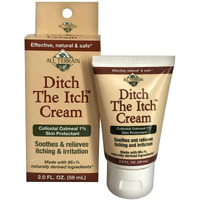 All Terrain Natural Ditch the Itch Cream 2oz, With Colloidal Oatmeal, For Itching & Irritation From Dry Skin, Rashes